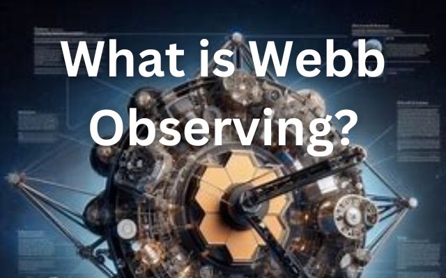 What is Webb Observing?