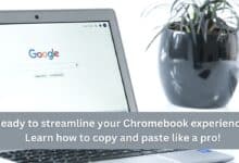 How to copy and paste on chromebook