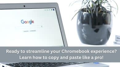 How to copy and paste on chromebook