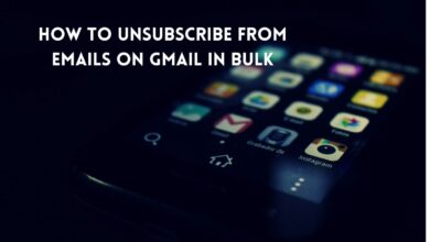 How to unsubscribe from emails on Gmail in bulk