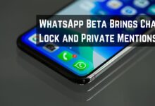 WhatsApp Beta Brings Chat Lock and Private Mentions