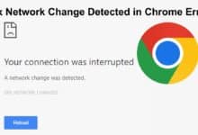Fix Network Change Detected in Chrome Error (1)